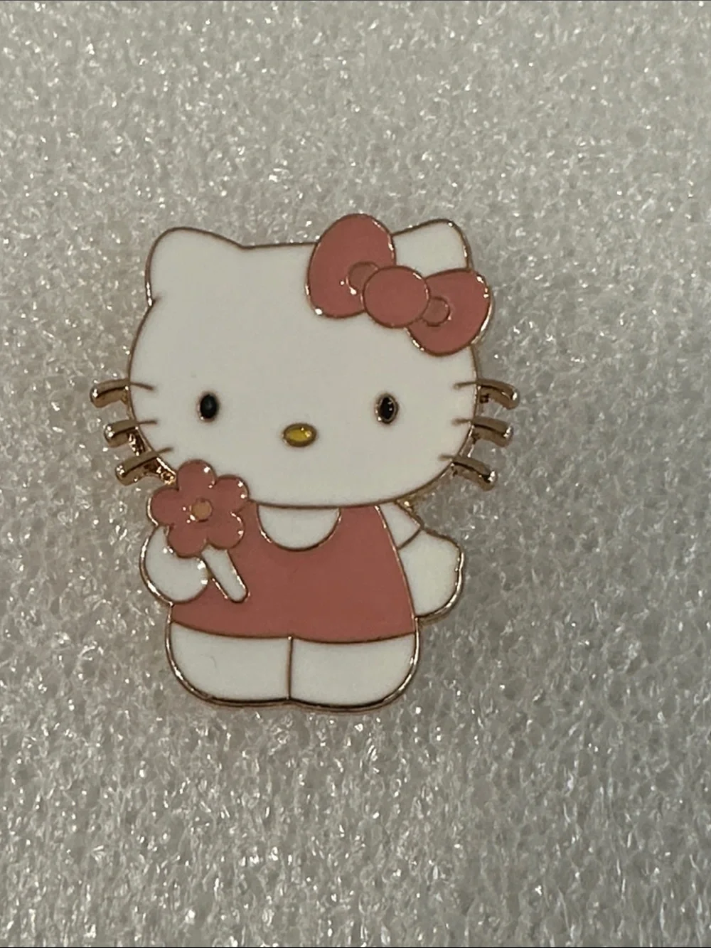 Hello Kitty Pink and White Enamel Pin by Hello Kitty